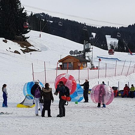 Praz-Du-Soleil F3 Apartment Les Gets Bagian luar foto