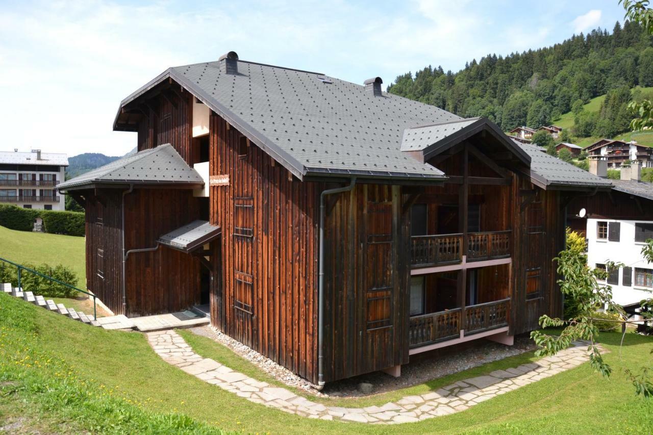 Praz-Du-Soleil F3 Apartment Les Gets Bagian luar foto