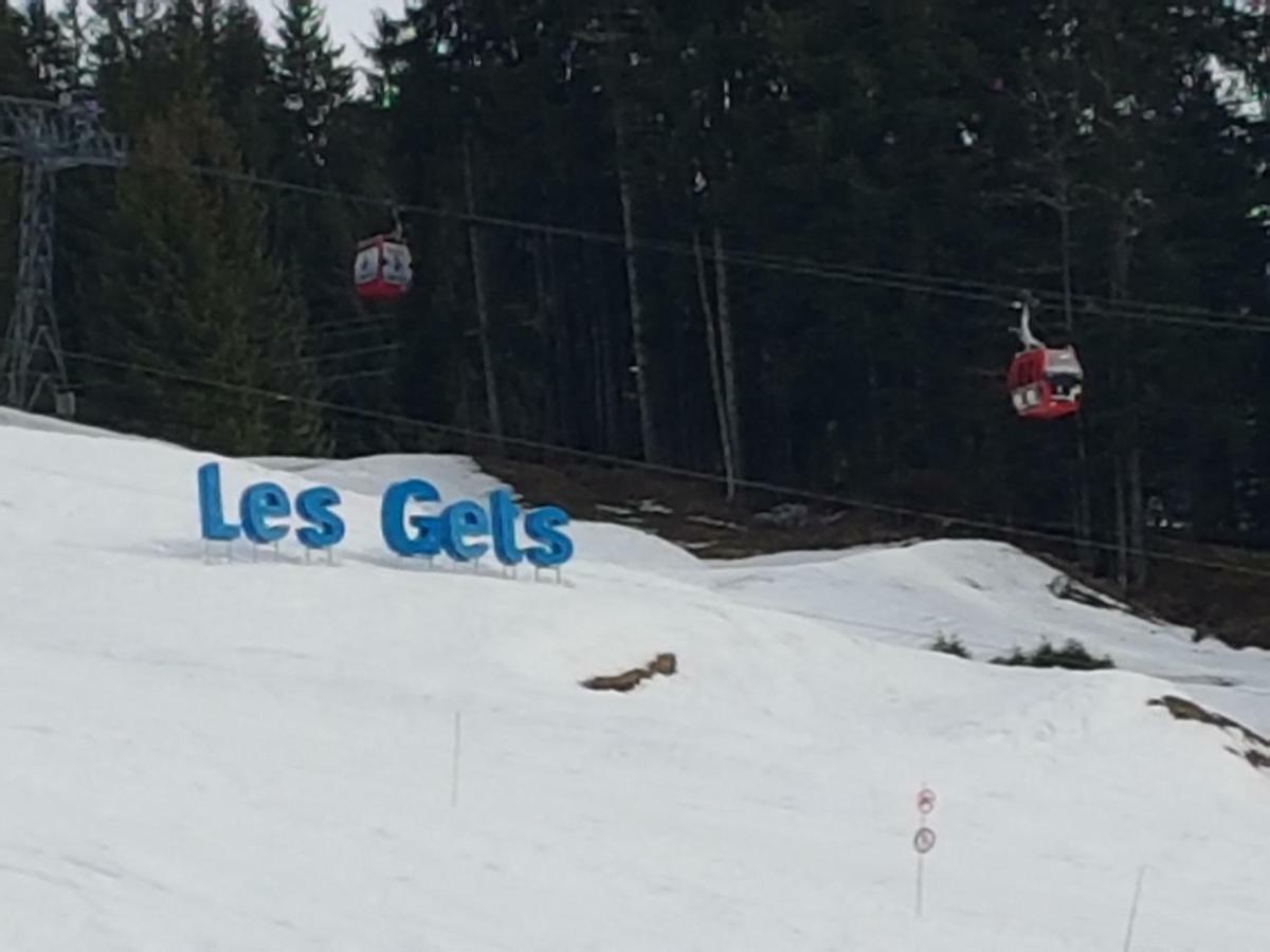 Praz-Du-Soleil F3 Apartment Les Gets Bagian luar foto