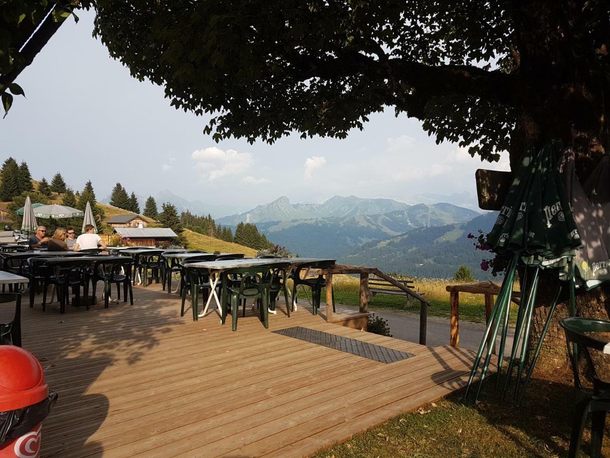 Praz-Du-Soleil F3 Apartment Les Gets Bagian luar foto